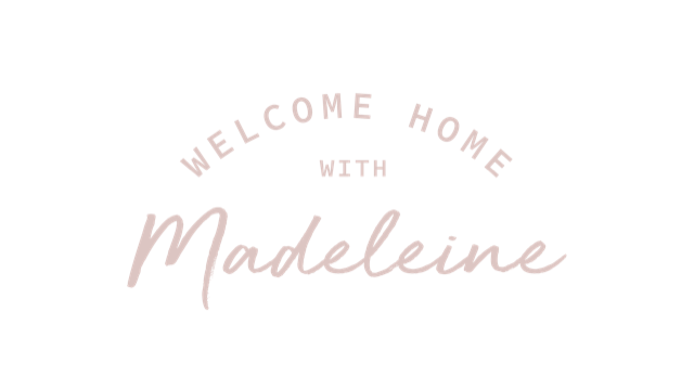 Welcome Home with Madeleine Logo