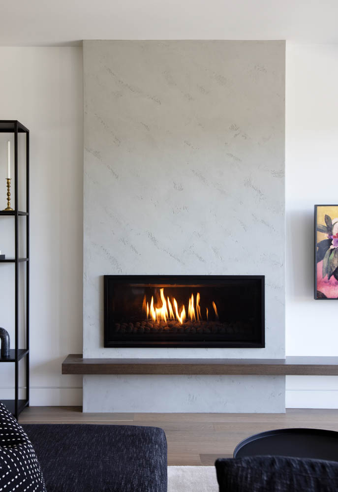 Madeleine Design Group Modern Fireplace